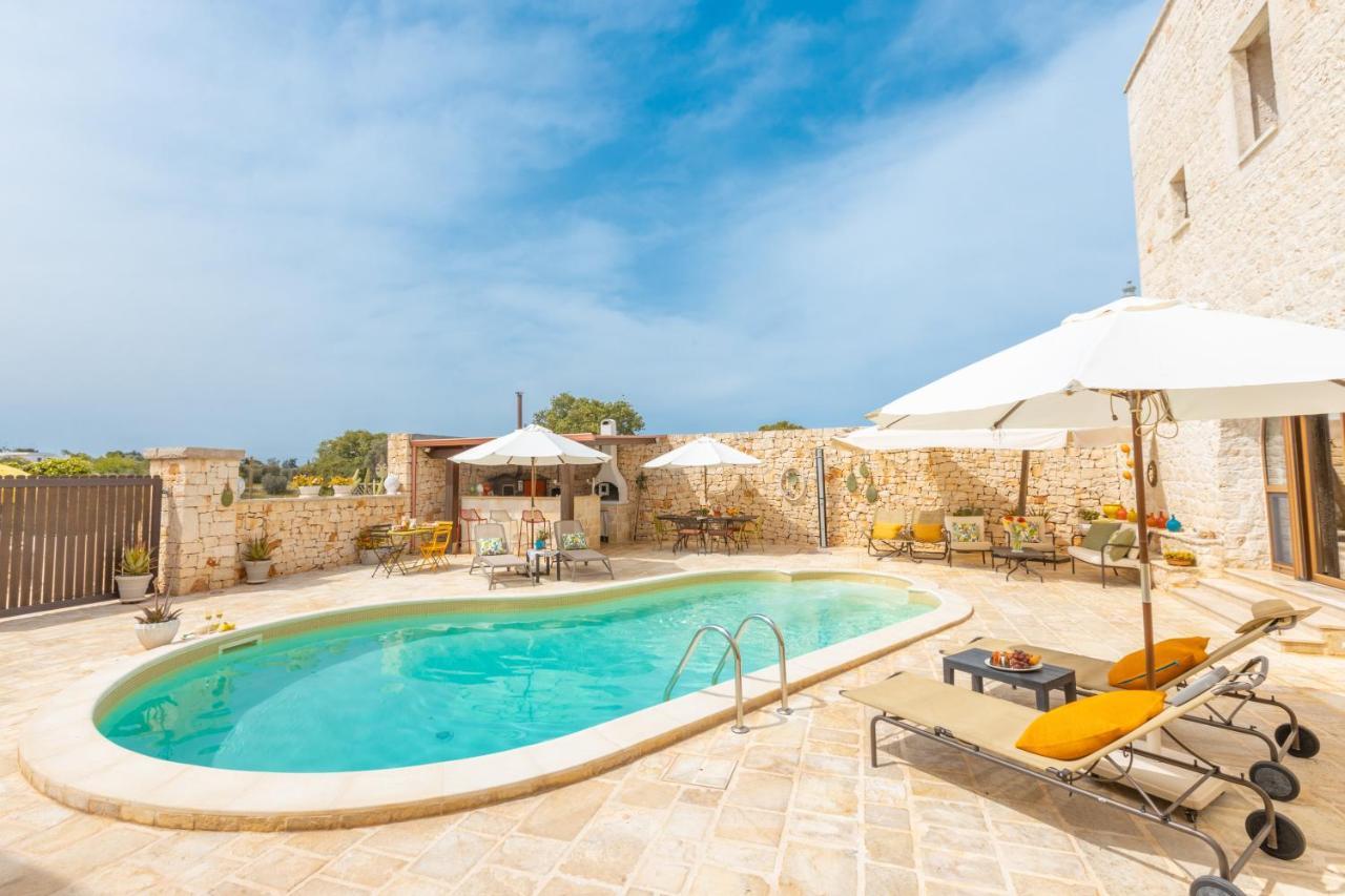 Вілла Casale Citrignano With Pool Остуні Екстер'єр фото