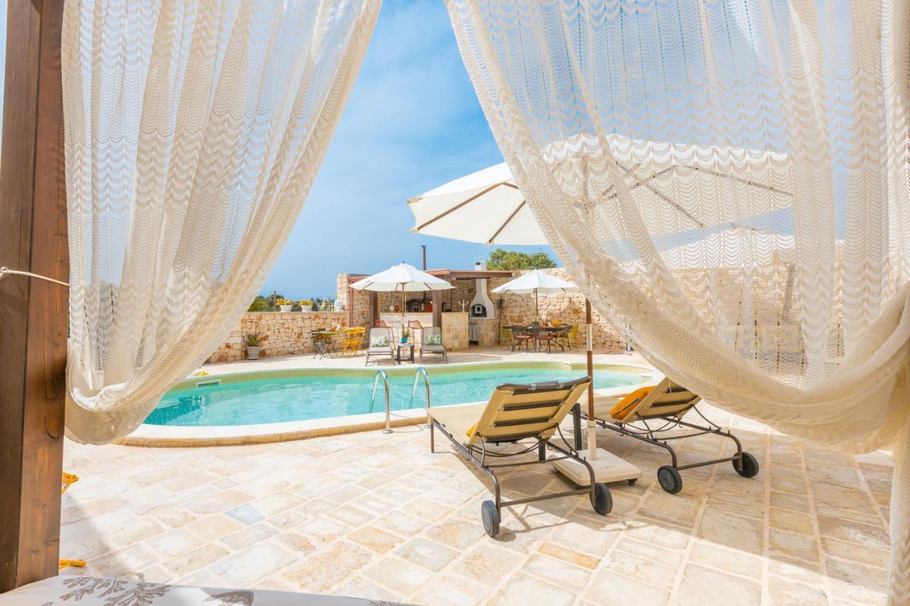 Вілла Casale Citrignano With Pool Остуні Екстер'єр фото